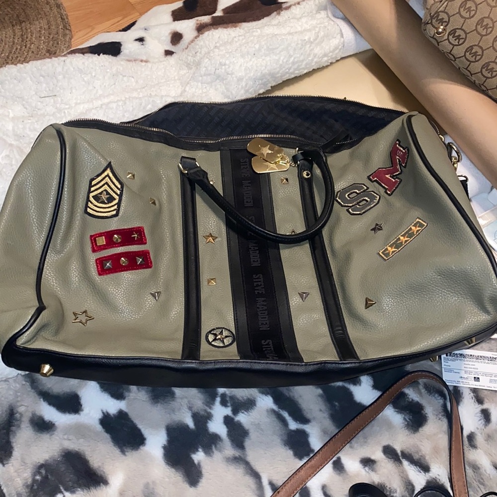 Steve Madden duffel bag